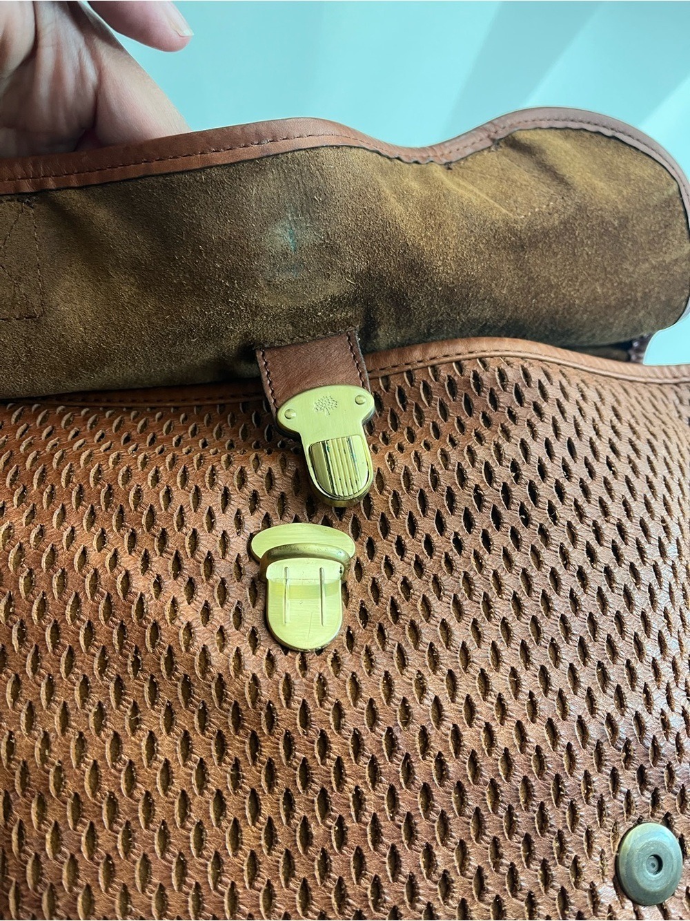 MULBERRY RARE TILLIE MESH SATCHEL - Picture 8 of 16